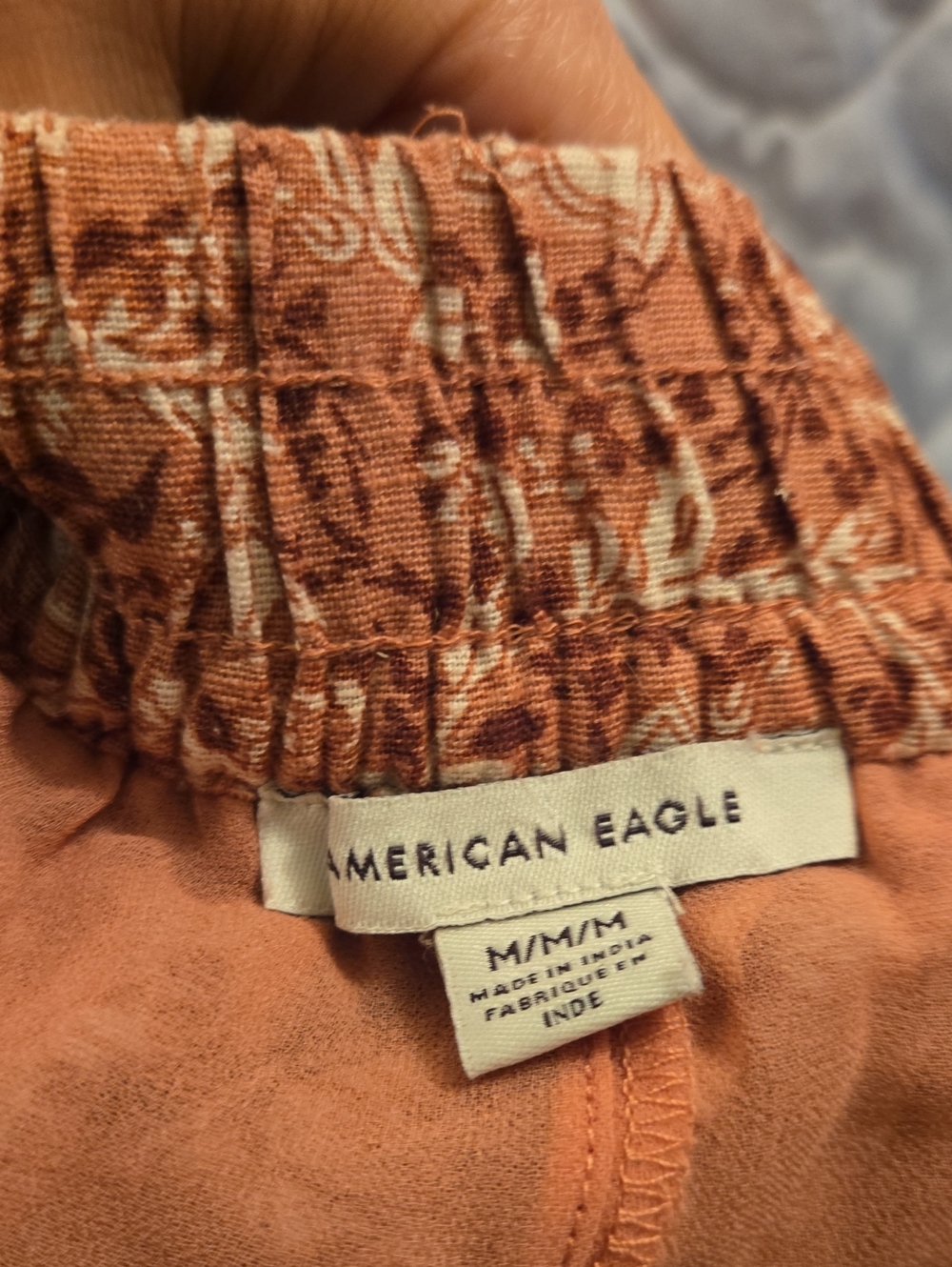 American Eagle Floral Pleated Mini Skirt Size Medium - Picture 4 of 8